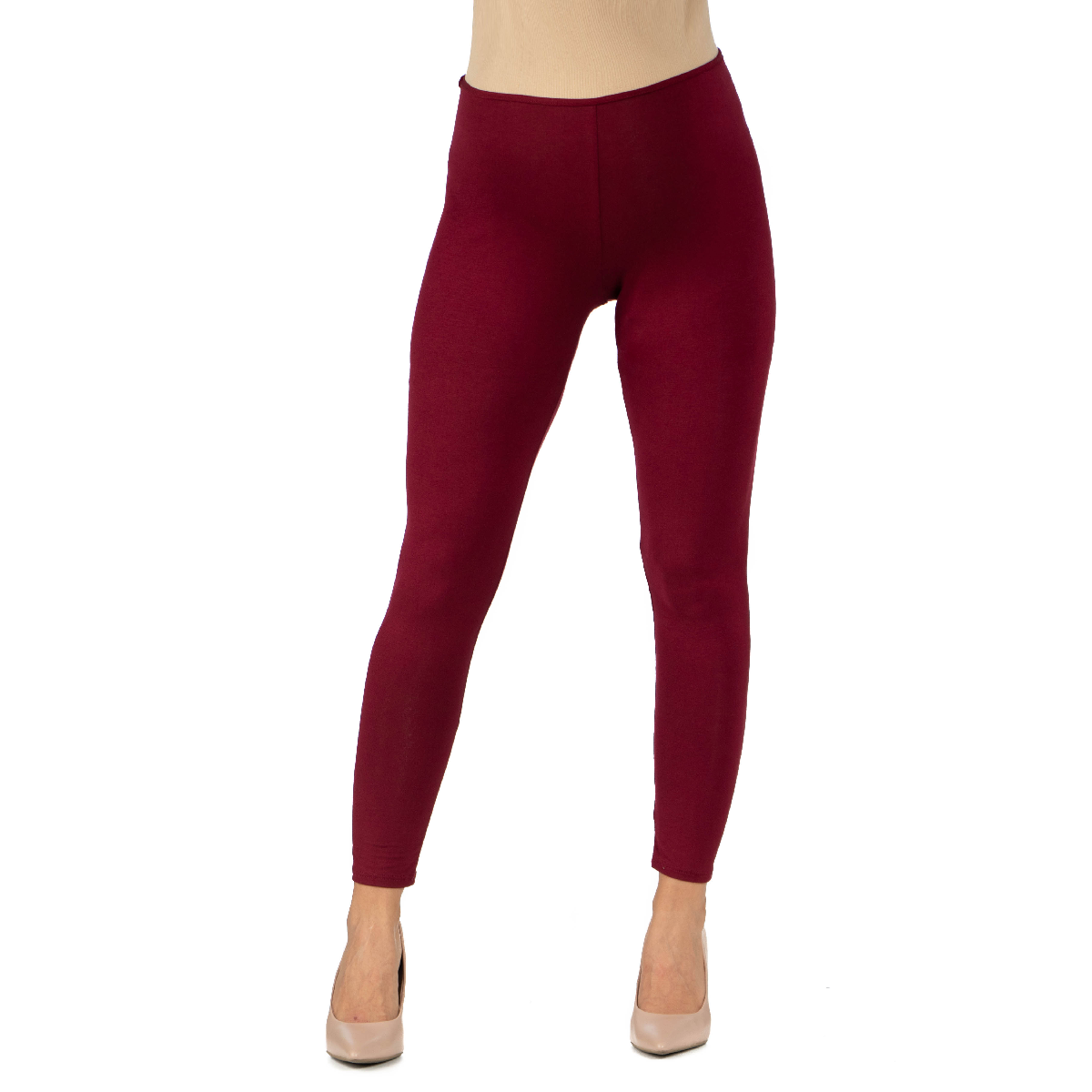 Womens 24/7 Comfort Apparel Ankle Length Maternity Leggings