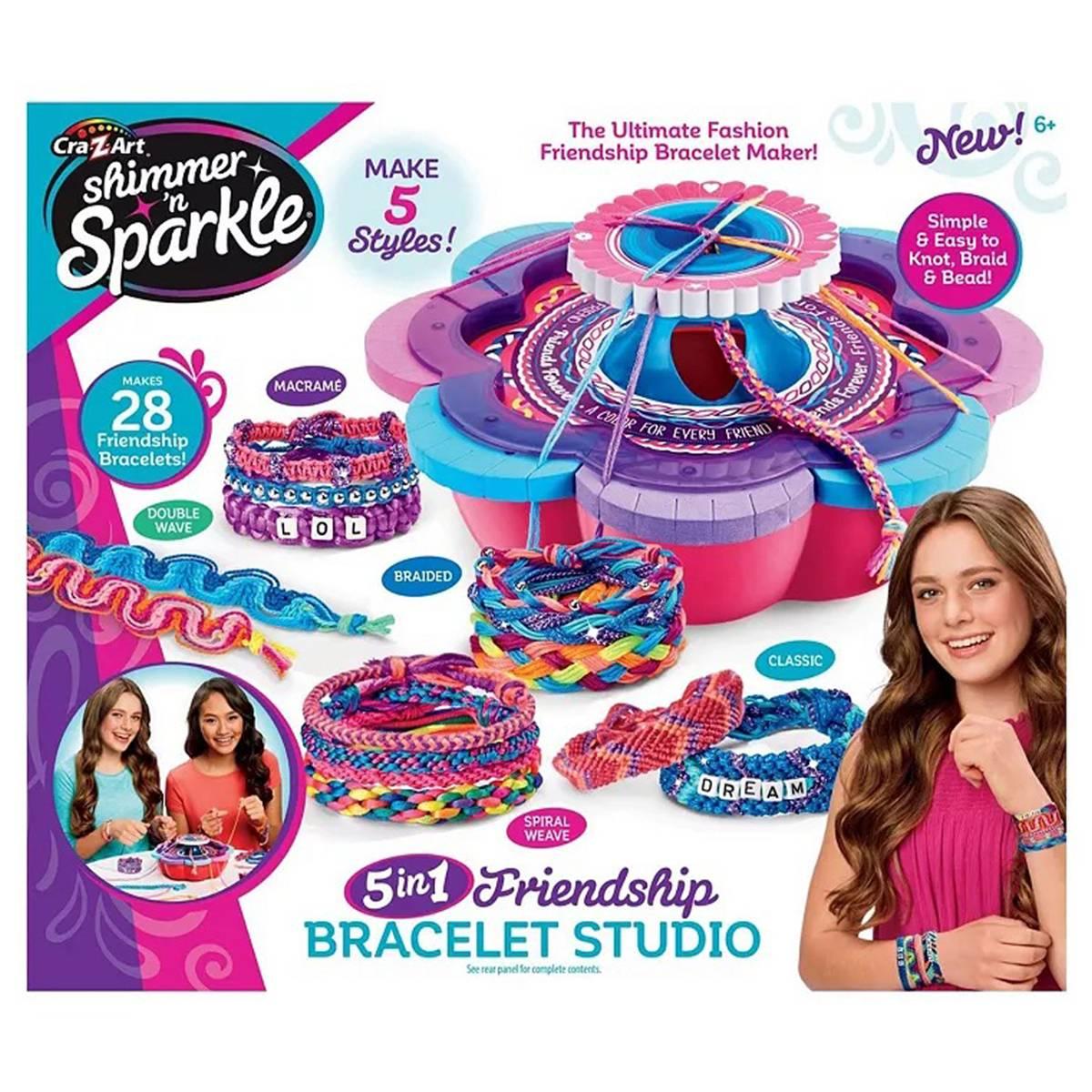 Cra-Z-Art(tm) Shimmer ''N Sparkle 6-in-1 Friendship Bracelet Maker