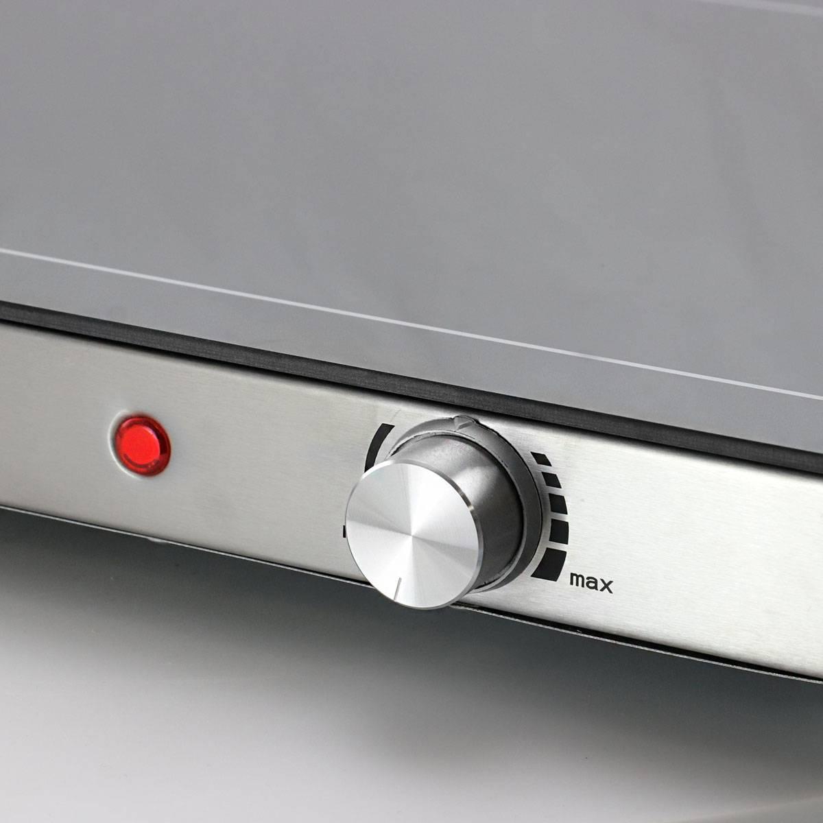 MegaChef Electric Adjustable Temperature Control Hot Plate