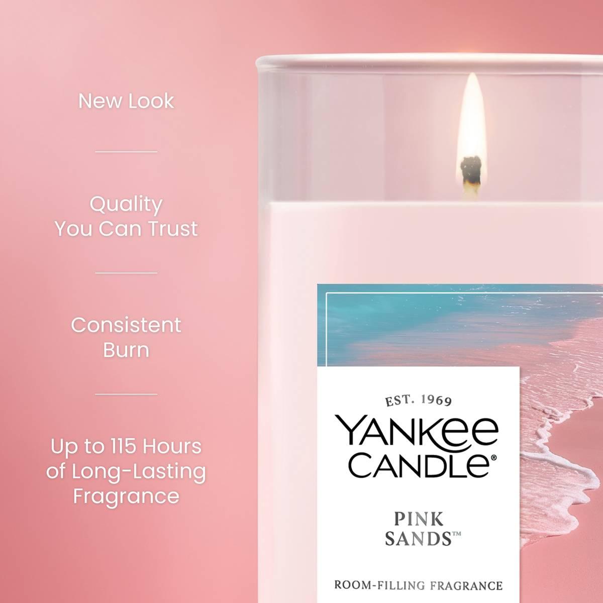 Yankee Candle® 14.25oz. Pink Sands Pillar Candle