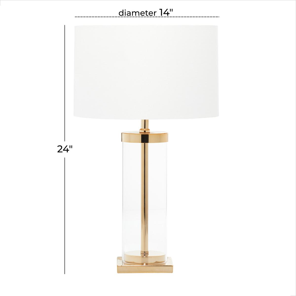 9th & Pike®  Cosmo Living Gold Transitional Table Lamp