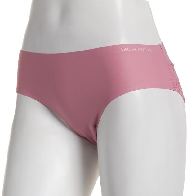 Womens Laura Ashley® Hipster Panties w/Floral Lace LS9525U