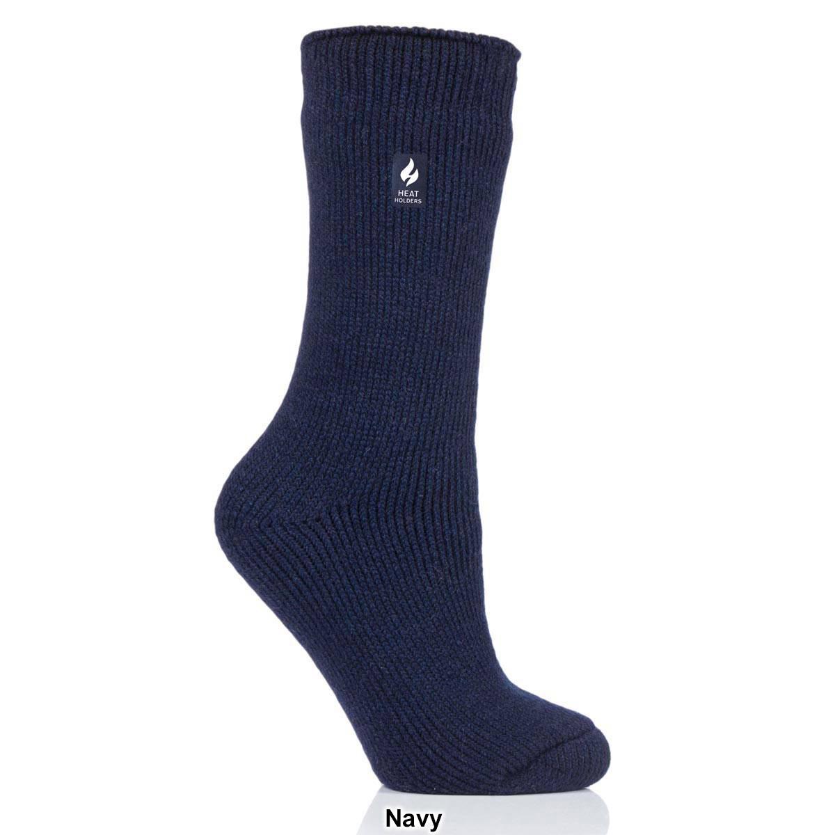 Womens Heat Holders® Lite Solid Crew Sock