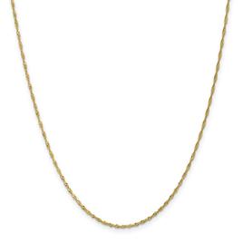 Gold Classics(tm) 10kt. 1.4mm 16in. Singapore Chain Necklace
