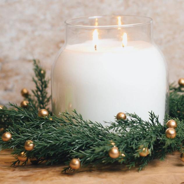 A Cheerful Giver® Cypress & Golden Pearls Candle Ring