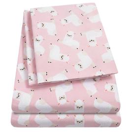 Sweet Home Collection Kids Fun & Colorful Llama Sheet Set