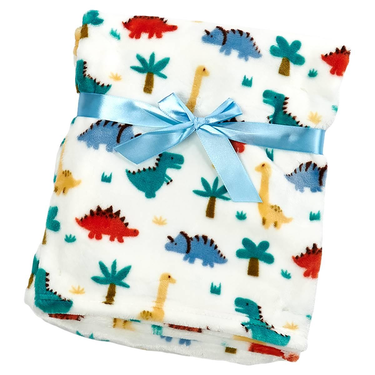 Baby Elements Dinosaur Soft Plush Blanket