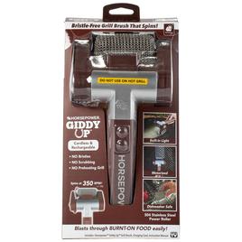As Seen On TV Horsepower Giddy Up Bristle-Free Grill Brush