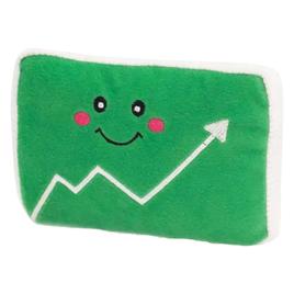 Zippy Paws Stock Chart Dog Toy