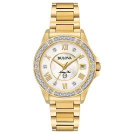 Womens Bulova Marine Star Bracelet Watch - 98R235