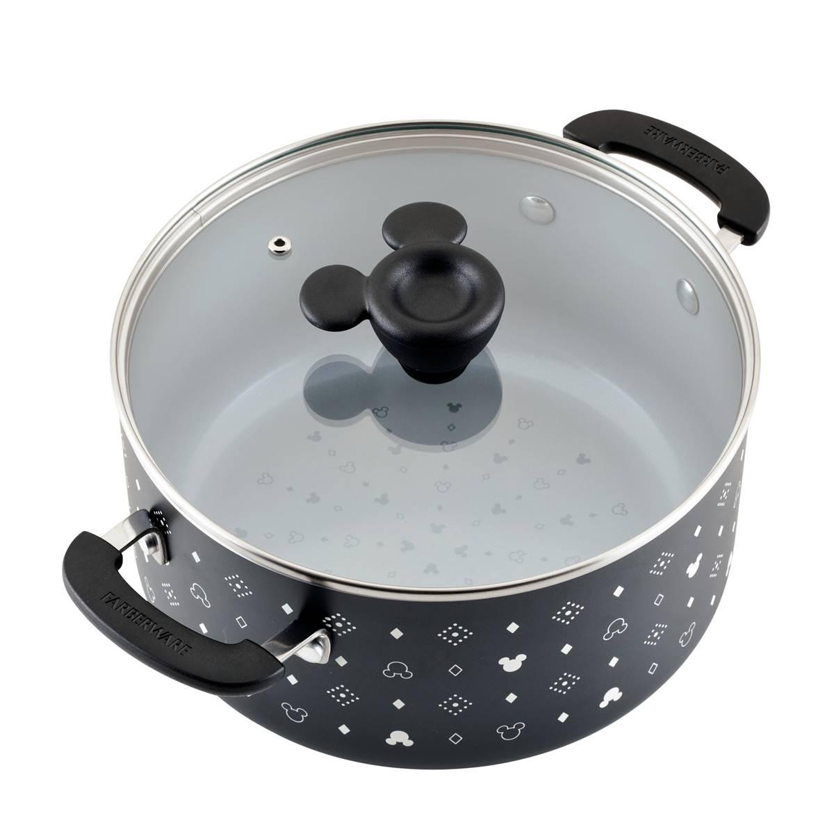 Farberware® Disney Monochrome 7pc. Ceramic Nonstick Cookware Set