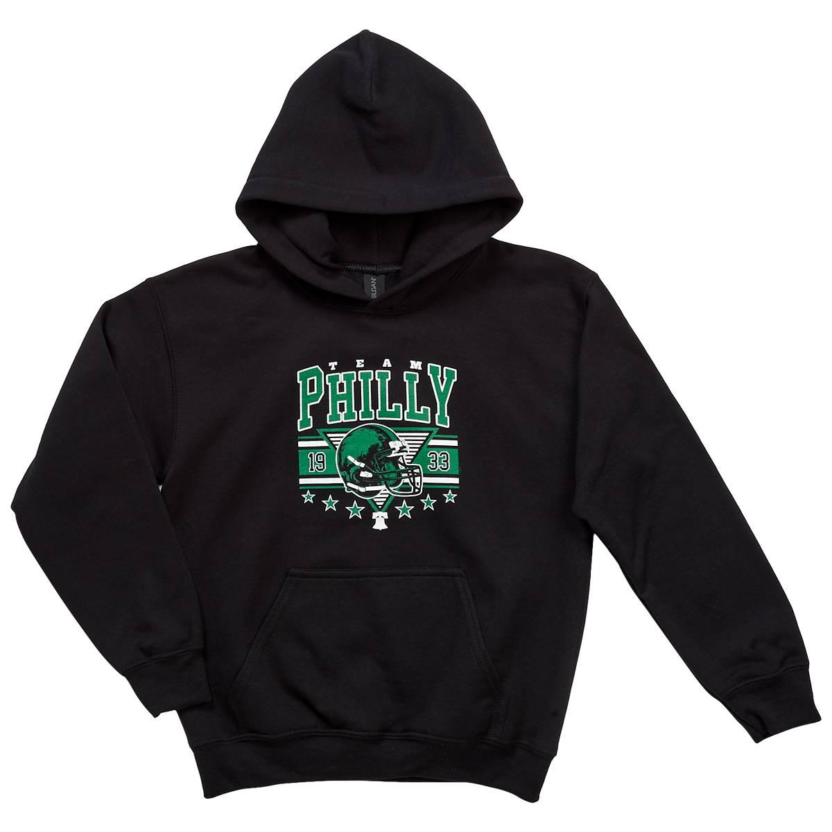 Boys (8-20) Tailgate Philadelphia Football Green Helmet Hoodie