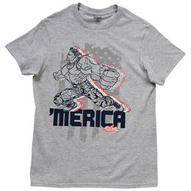 Young Mens Street Fighter America Short Sleeve Tee