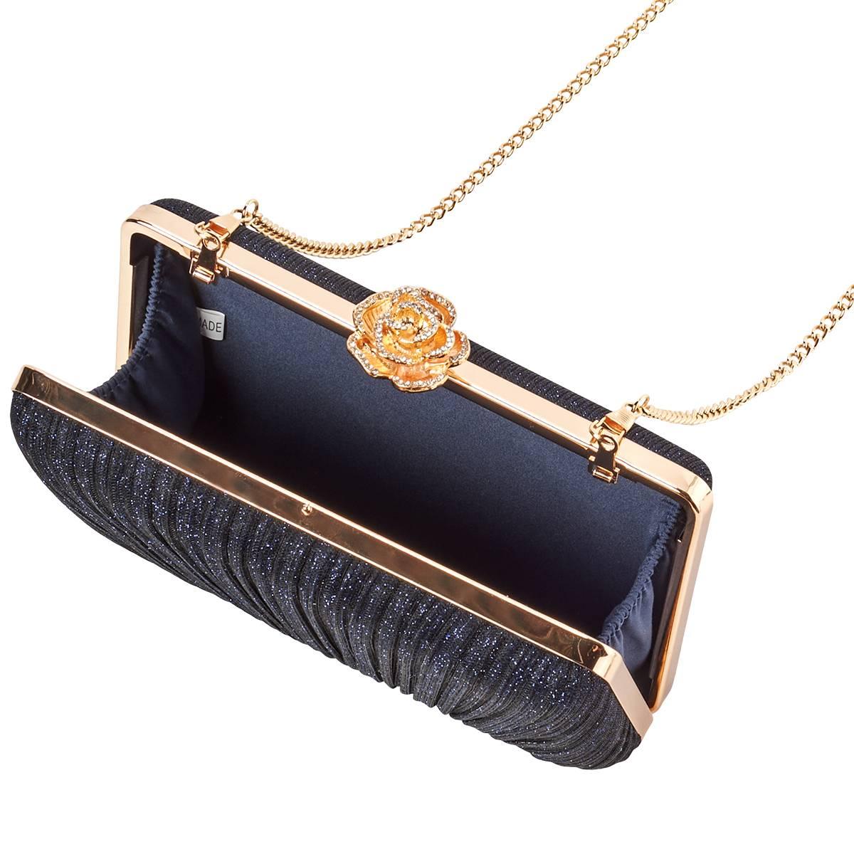 D''Margeaux Shirred Clutch
