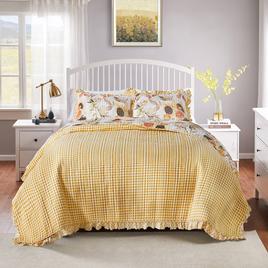 Greenland Home Fashions™ Somerset Ruffle-Embellished Quilt Set