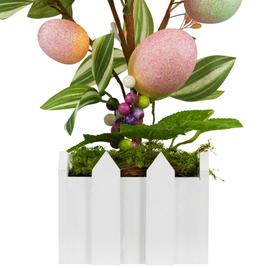 Northlight Seasonal Artificial Potted Twig Tree w/ Easter Eggs