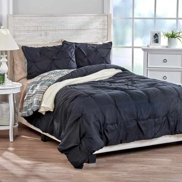 Olivia Parker® Milani 8pc. Reversible Bed in a Bag