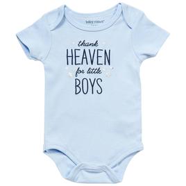 Baby Boy (NB-9M) baby views(R) Thank Heaven for Boys Bodysuit