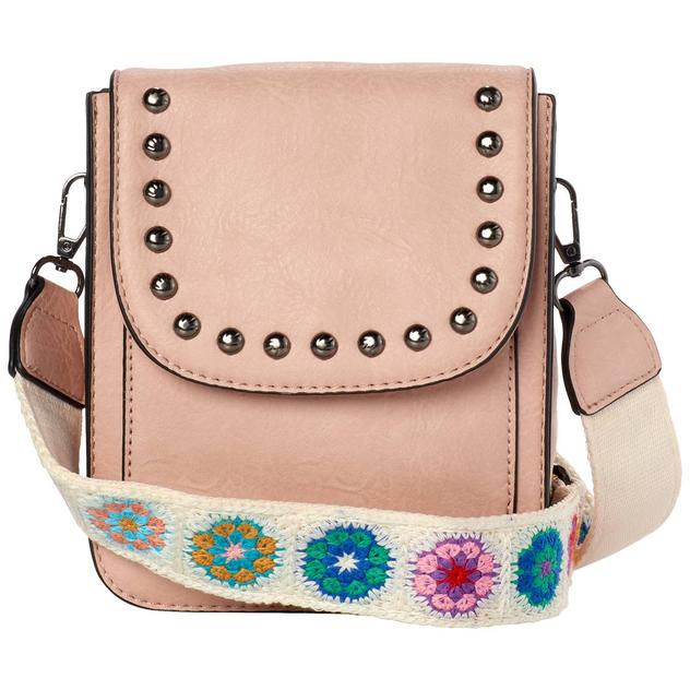 Sam & Hadley Stud Accessory Holder Solid Crossbody