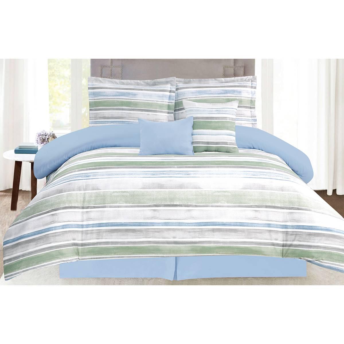 Ashley Cooper(tm) Connor Stripe 5pc. Comforter Set