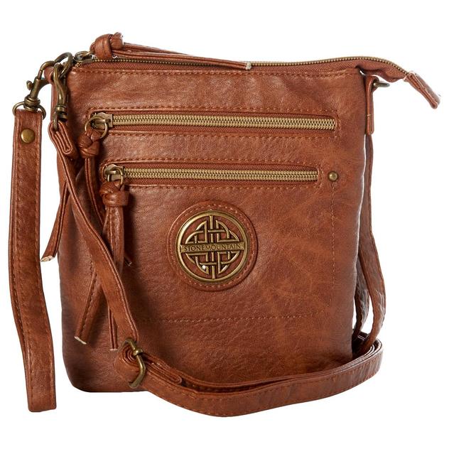 Stone Mountain Stoner River North/South Solid 3 Bagger Crossbody