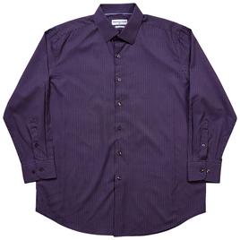 Mens Christian Aujard Regular Fit Geometric Dress Shirt - Purple