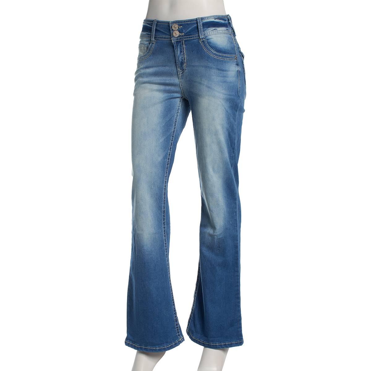 Juniors Wallflower Mirabelle Contour Curvy Bootcut Jeans
