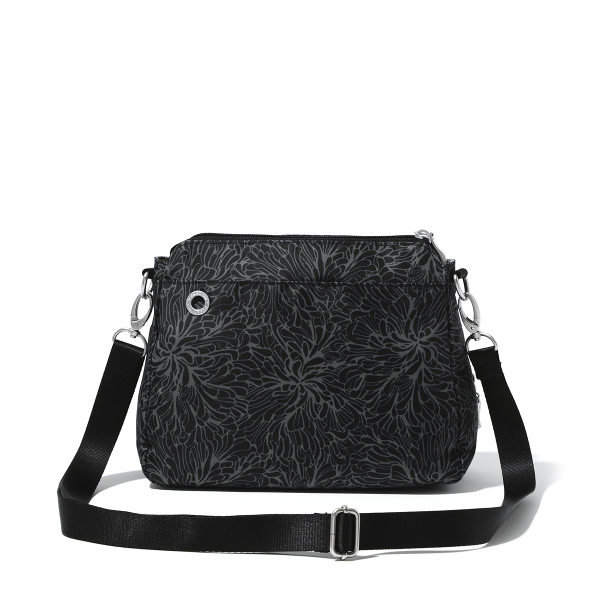 Baggallini Calais Crossbody - Midnight Blossom