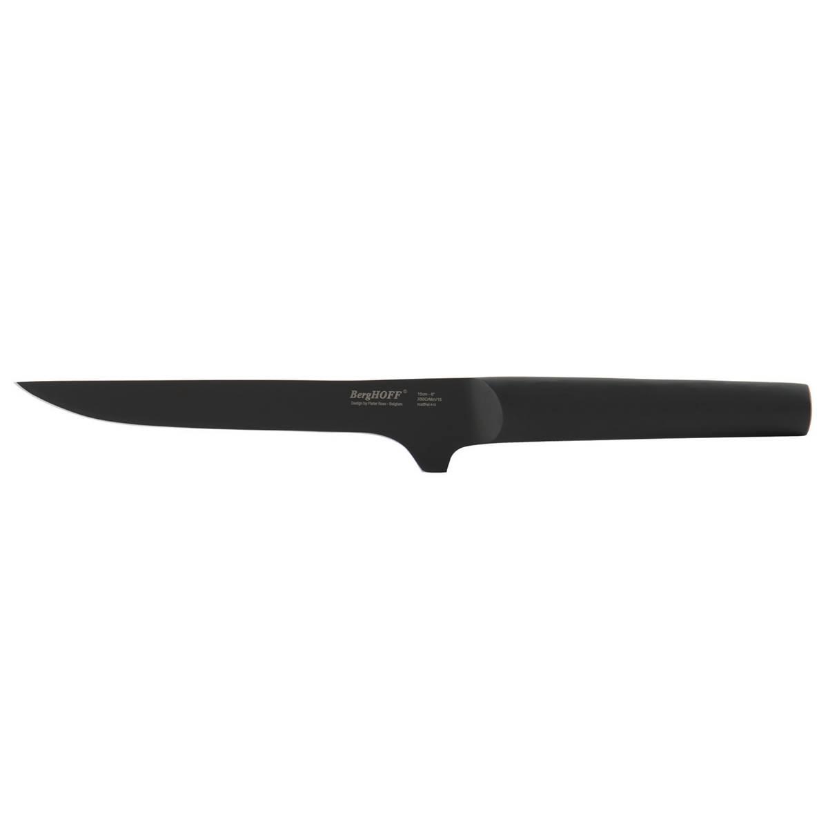 BergHOFF Ron Stainless Steel 6in. Black Boning Knife