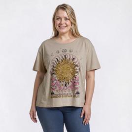 Juniors Plus Attitude Not Included Distressed Top