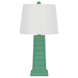 Resin Table Shutter Lamp