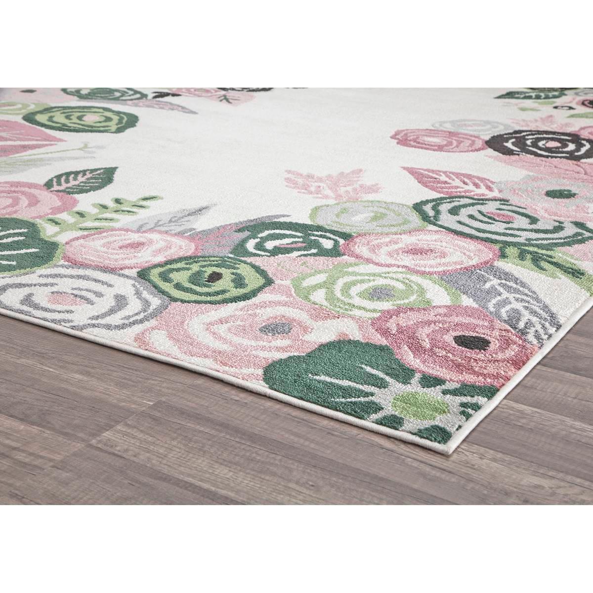 Rugs America™ Valentina Royal Blossom Pink Transitional Area Rug