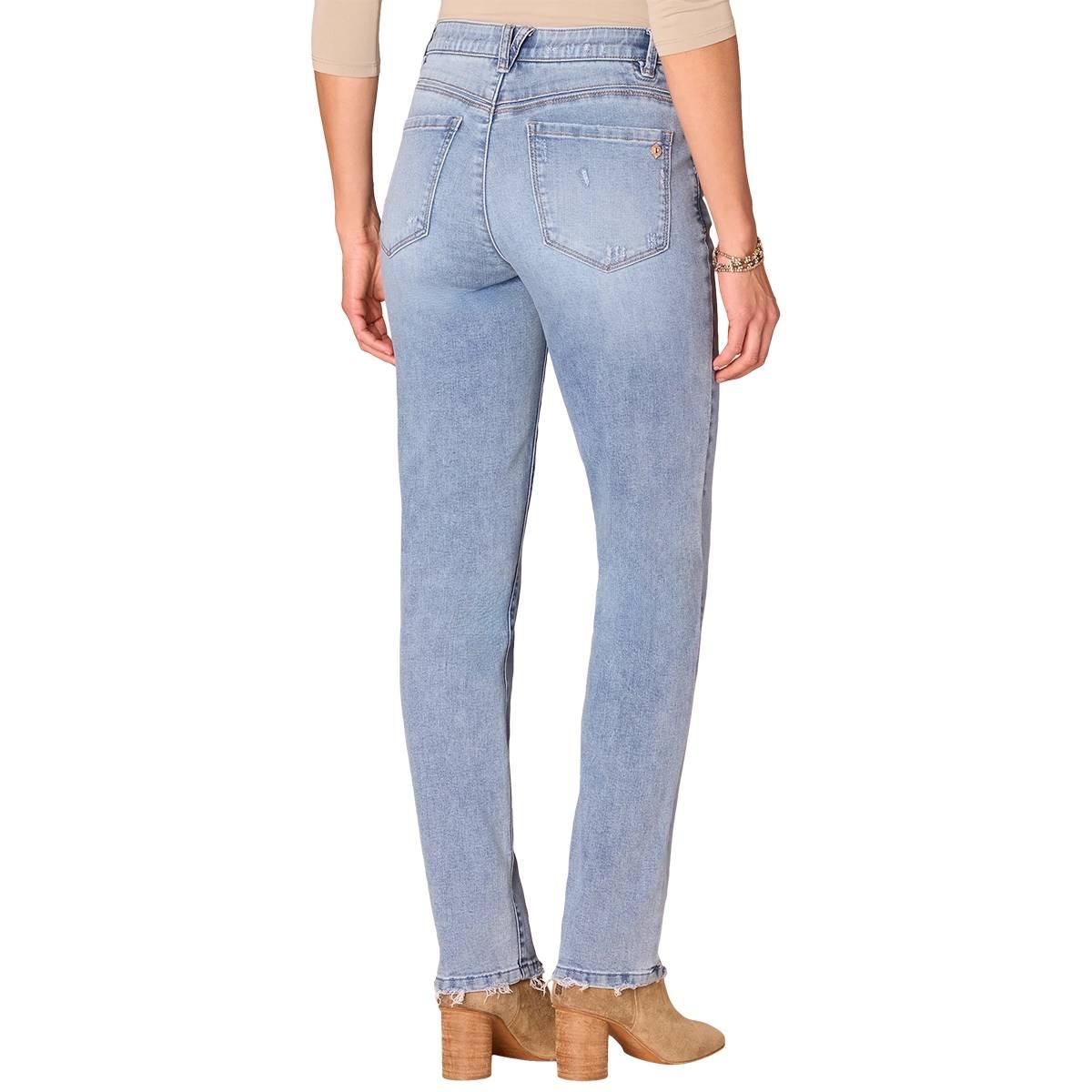 Petite Democracy “Ab”solution® High Rise Straight Leg Jeans
