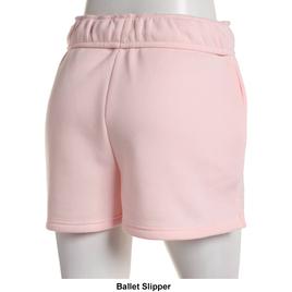 Juniors Derek Heart Fleece High Rise Fold Over Waist Soft Shorts