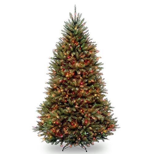 National Tree 6.5ft. Dunhill(R) Fir Tree with Multi-Color Lights