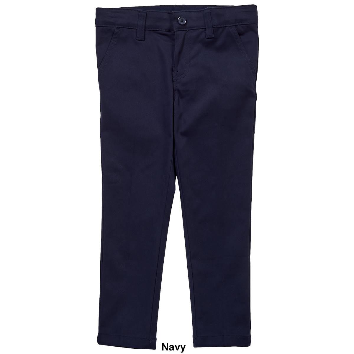 Boys (4-7) Comfort Waist Band Straight Fit Uniform Pants