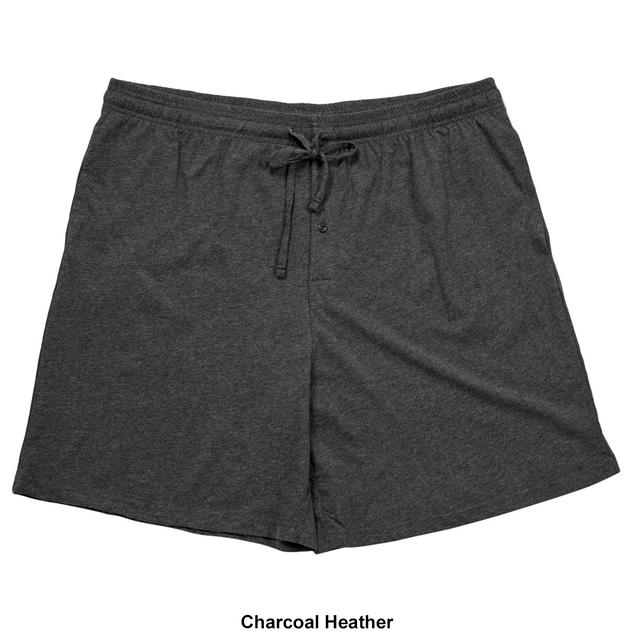Mens Big & Tall Architect® Solid Jersey Pajama Shorts