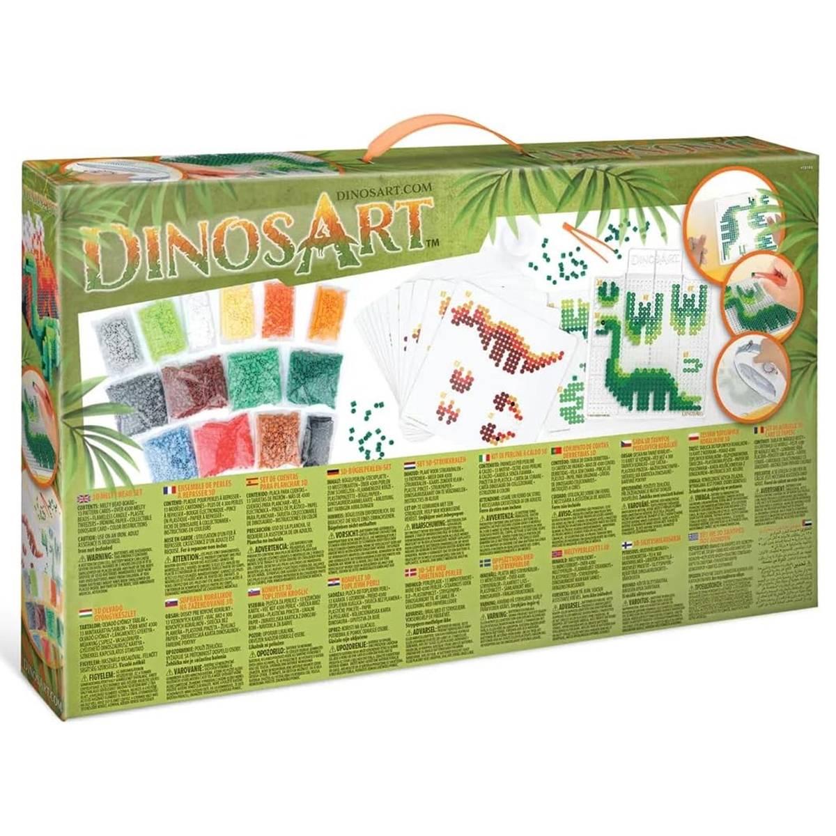 DinosArt Dinosaur 3D Melty Bead Set
