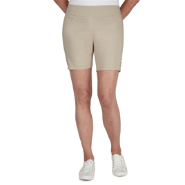 Womens Hearts of Palm Essentials Pull On Tech Stretch Shorts