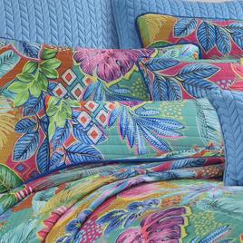 J. Queen New York Hanalei Quilted Boudoir Decor Throw Pillow