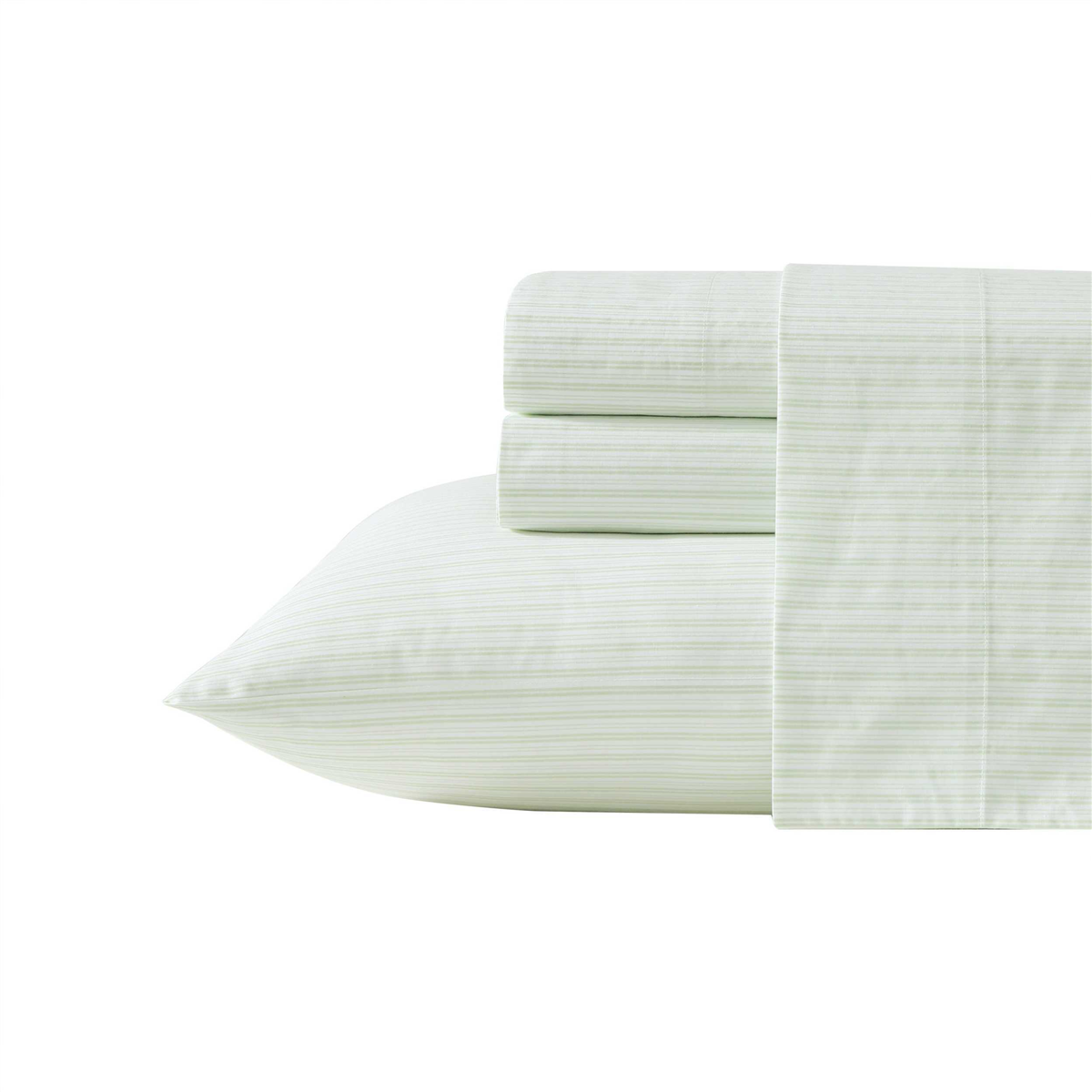 Laura Ashley(R) Bedford Skinny Stripe Sheet Set