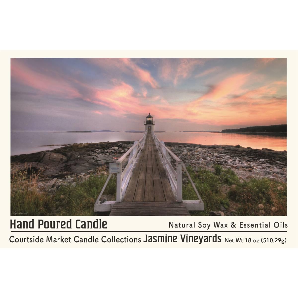 Courtside Market® Sunset 16oz. Jasmine Vineyards Jar Candle