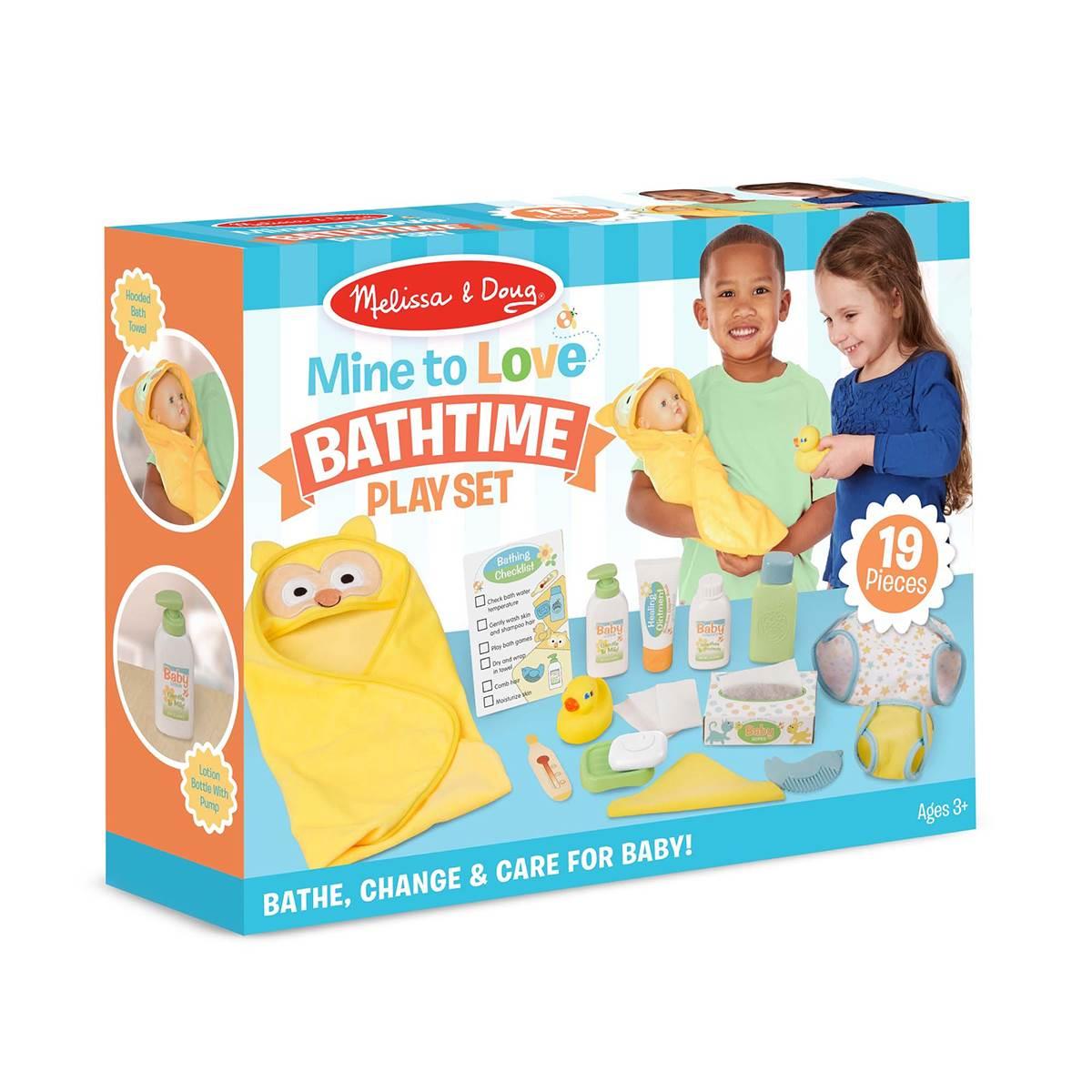 Melissa &amp; Doug(R) Mine to Love Bath Time 19pc. Play Set