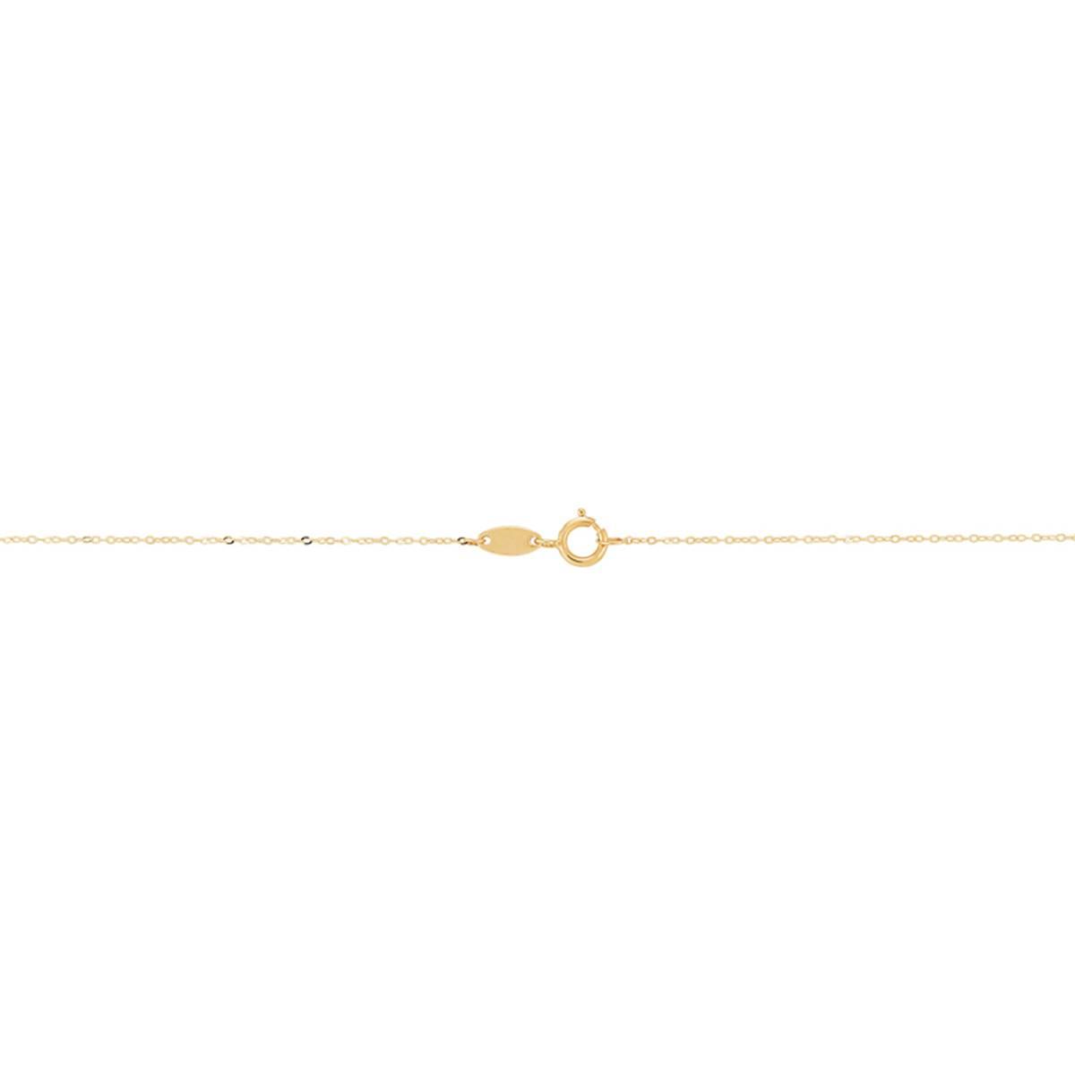 Gold Classics™ 14kt. Yellow Gold Cut-Out Bar Cable Chain Necklace