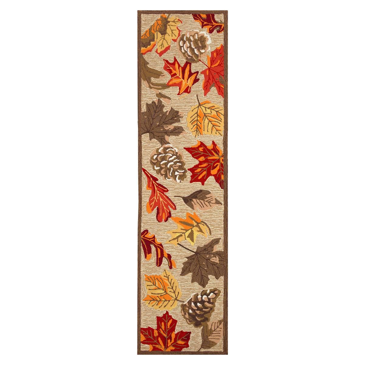Liora Manne Ravella Falling Leaves Rectangular Runner