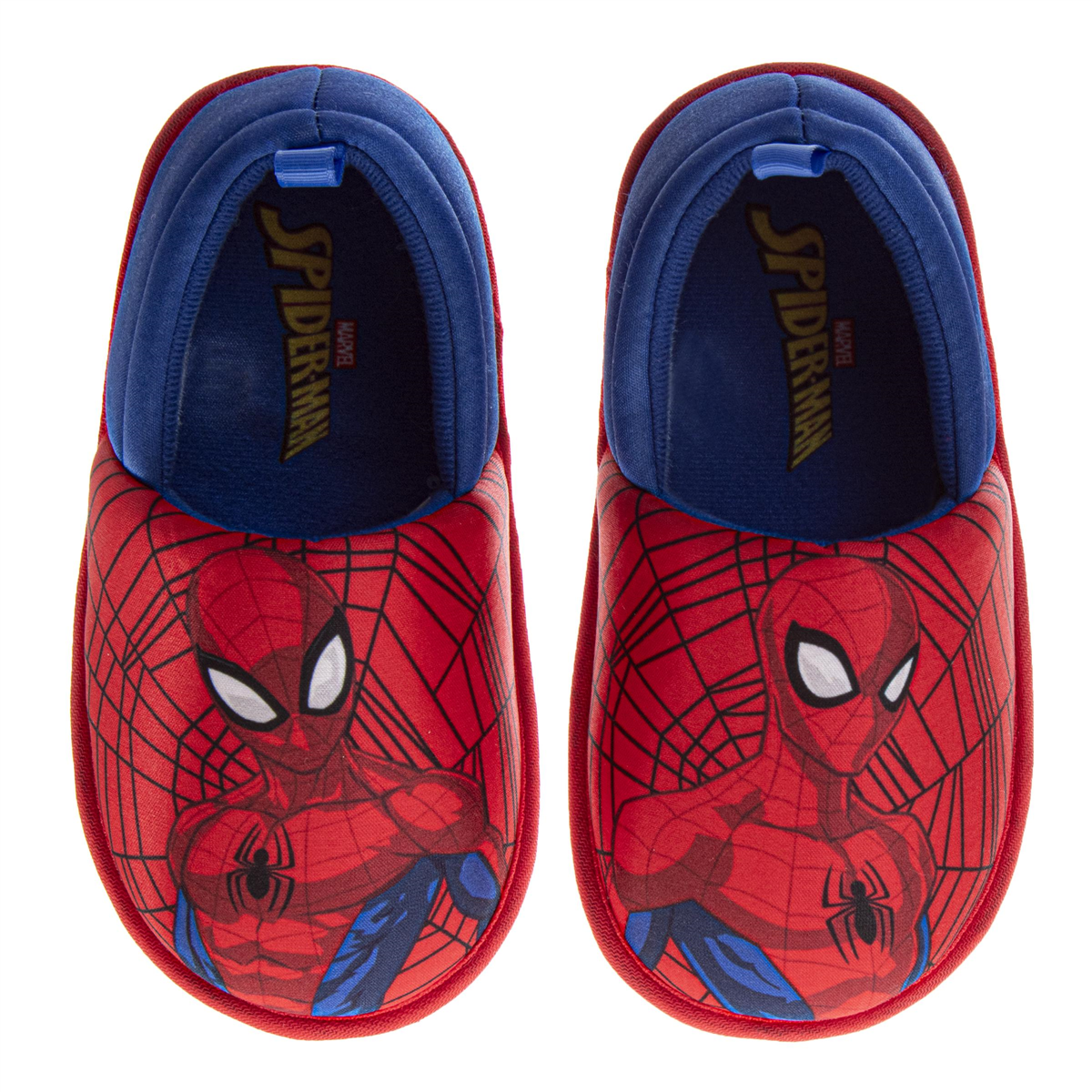 Little Boys Marvel(tm) Spider-Man  The Amazing Spidey Plush Slippers