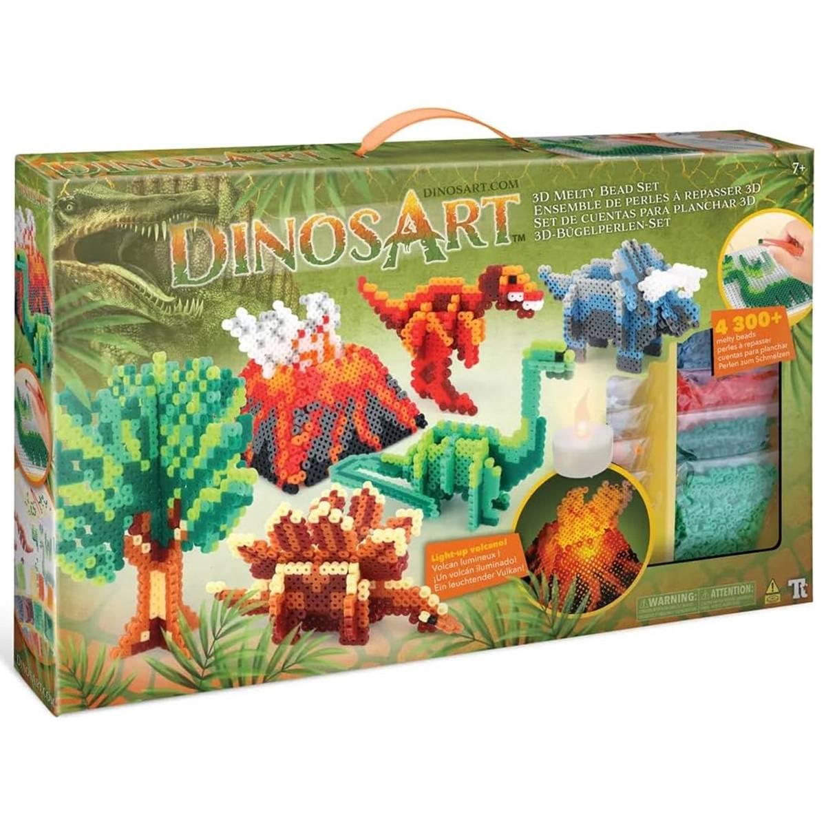 DinosArt Dinosaur 3D Melty Bead Set