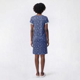 Womens Elizabeth & Nicole Short Sleeve Winter Bloom Nightgown