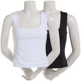 Juniors Urban Rebel 2pk. Nylon Jersey Square Neck Tanks