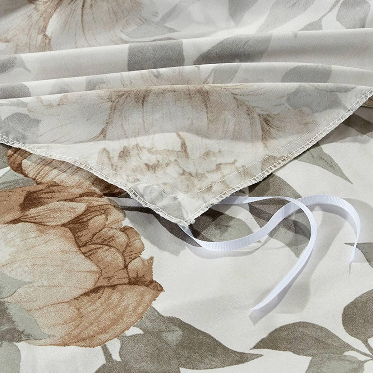 Bibb Home 1800 Series Wildflower 3pc. Duvet Cover Set